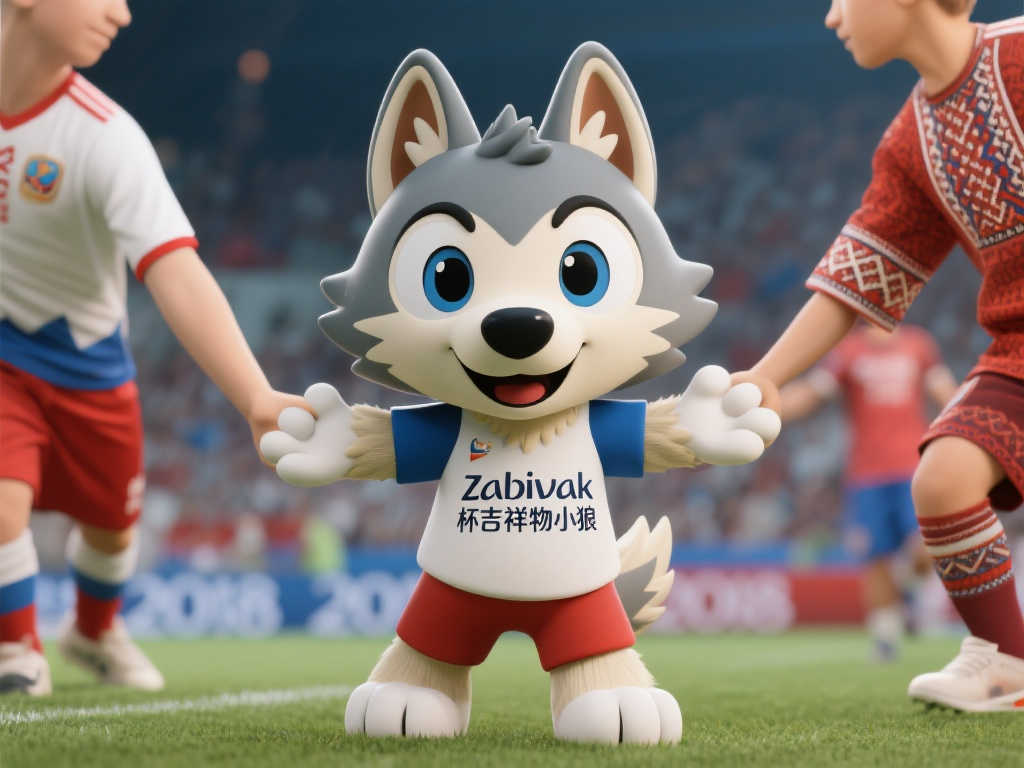 2018世界杯萌宠吉祥物:小狼驾到 2018世界杯萌宠吉祥物:小狼驾到